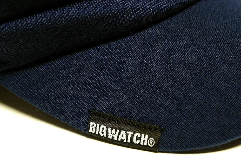 ビッグキャスケットBIGWATCH正規品 ネイビー（紺） 青 ビッグワッチ つば付帽子 サイズ CAS-15 春 夏 秋 UVケア