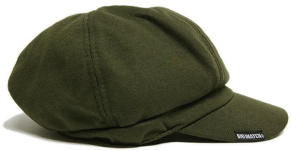 ビッグキャスケットBIGWATCH正規品 カーキ（緑） グリーン ビッグワッチ つば付帽子 サイズ CAS-17 春 夏 秋 UVケア