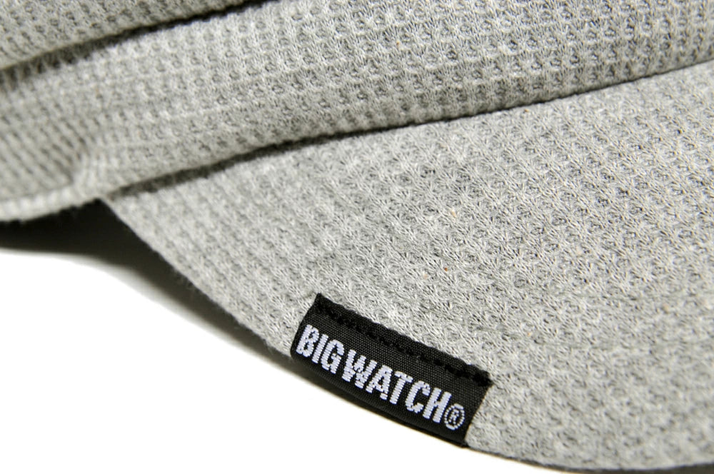 サーマル ビッグキャスケットBIGWATCH正規品 MIXグレー ビッグサイズ ビッグワッチ つば付帽子 サイズ CAS-21 春 夏 秋 UVケア