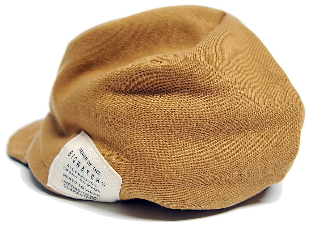 キャスケット スウェットキャップ BIGWATCH(ビッグワッチ) ベージュ 春 夏 秋 UVケア