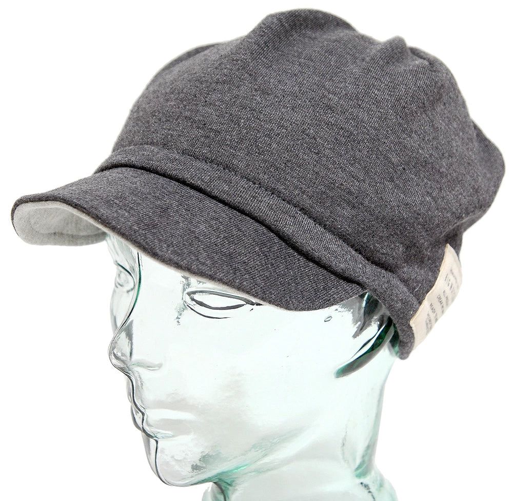 リバーシブル スウェット キャップ BIGWATCH正規品 グレー MIXグレー キャスケット ビッグサイズ ビッグワッチ コットン CAS-31 春 夏 秋 UVケア