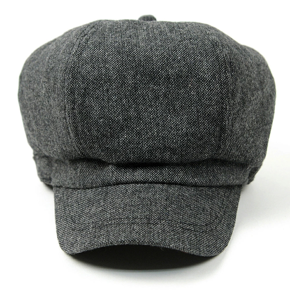 ツイード ビッグキャスケット BIGWATCH正規品 ブラック ビッグサイズ ビッグワッチ つば付帽子 サイズ CAS-41 春 夏 秋 UVケア