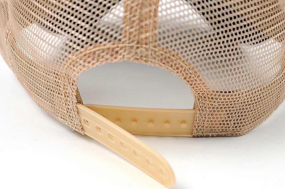 ヘンプニットコットンキャップ BIGWATCH ネイビー ベージュ メッシュキャップ ビッグサイズ ビッグワッチ 帽子 CP-13 春 夏 秋 UVケア