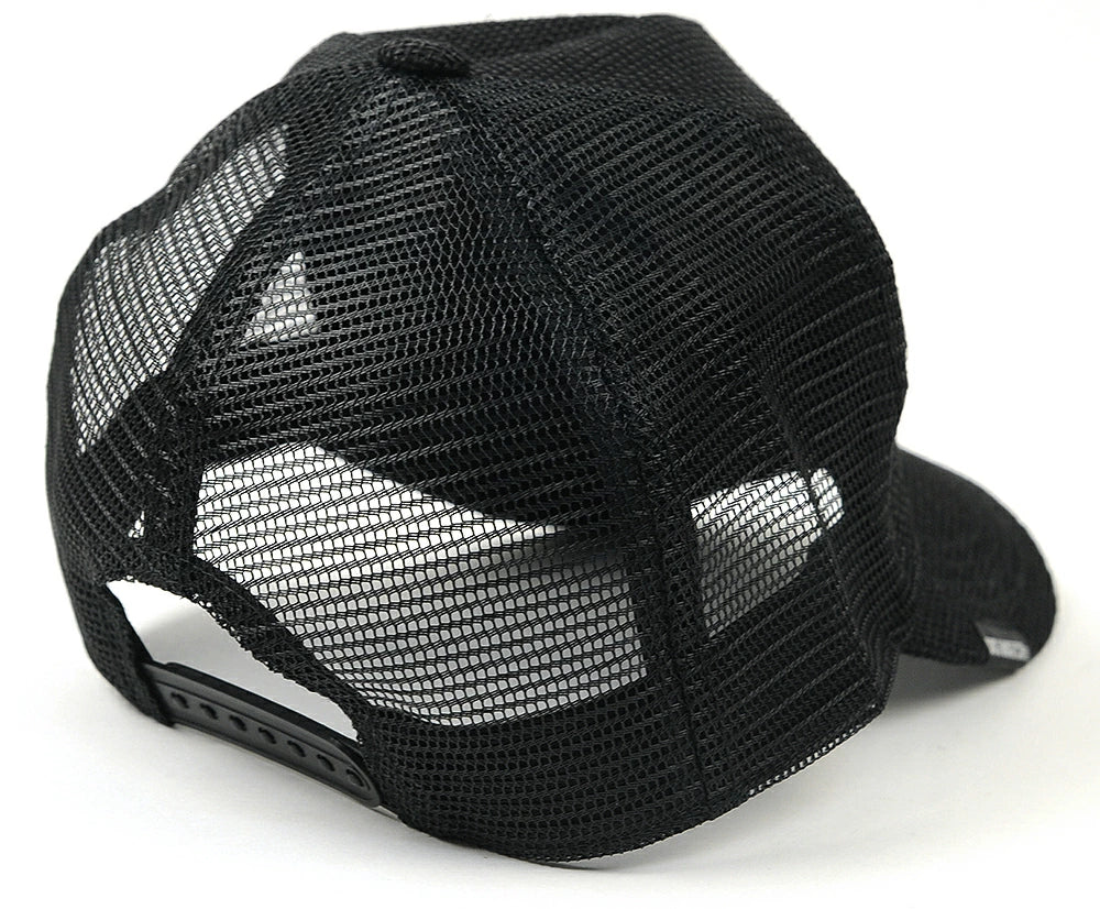 ヘンプキャップ BIGWATCH「in minority of one」 ブラック 黒 メッシュキャップ ビッグサイズ ビッグワッチ CP-29 春 夏 秋 UVケア