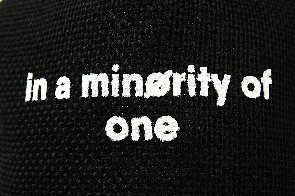 ヘンプキャップ BIGWATCH「in minority of one」 ブラック 黒 メッシュキャップ ビッグサイズ ビッグワッチ CP-29 春 夏 秋 UVケア