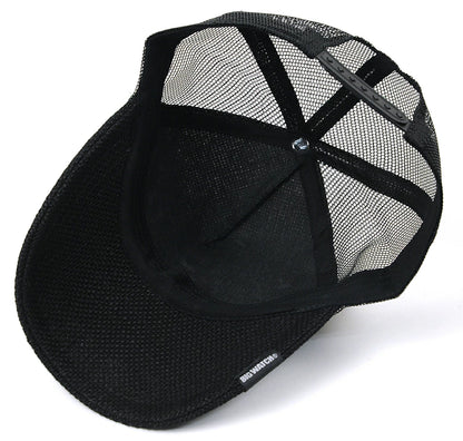 ヘンプキャップ BIGWATCH「in minority of one」 ブラック 黒 メッシュキャップ ビッグサイズ ビッグワッチ CP-29 春 夏 秋 UVケア