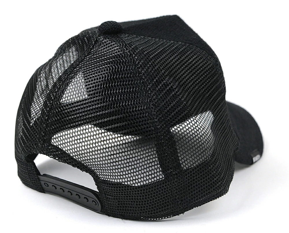 ヘンプコットンニット キャップ BIGWATCH(ビッグワッチ) ブラック CP-30 春 夏 秋 UVケア