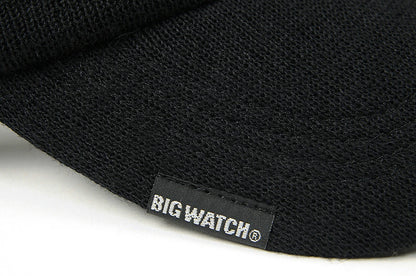 ヘンプコットンニット キャップ BIGWATCH(ビッグワッチ) ブラック CP-30 春 夏 秋 UVケア