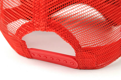 ヘンプキャップ BIGWATCH正規品 ブラック/レッド 黒/赤 メッシュキャップ CP-36 春 夏 秋 UVケア