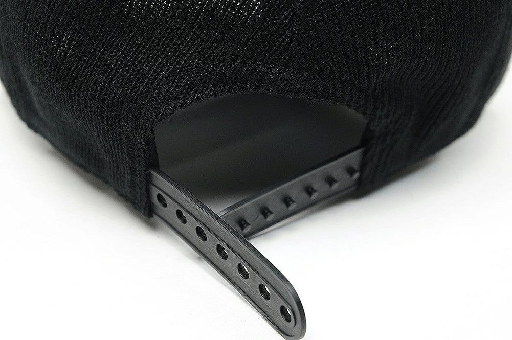 無地 ヘンプニットコットンキャップ BIGWATCH ブラック 黒 CP-37 秋 冬