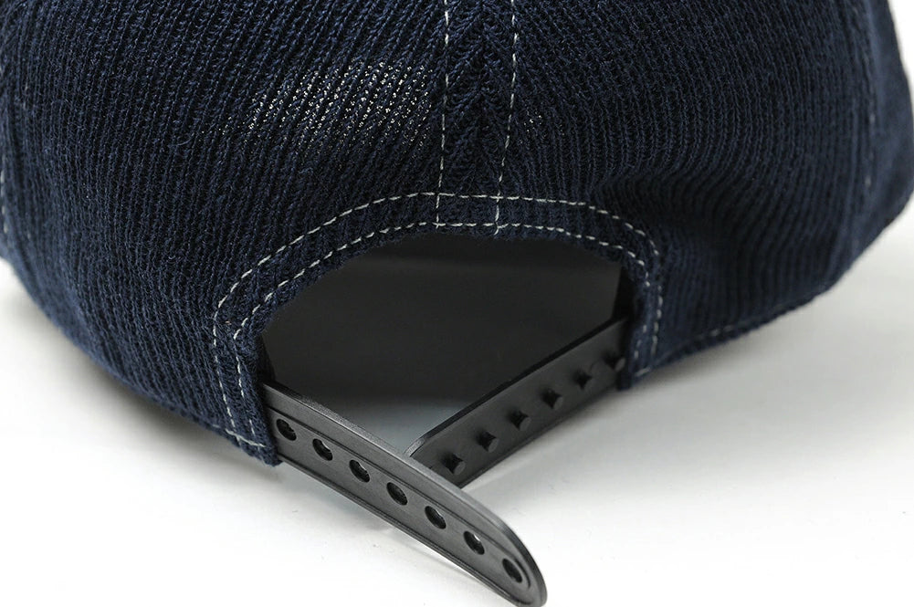 無地 ヘンプニットコットンキャップ BIGWATCH ネイビー 紺 CP-38 秋 冬