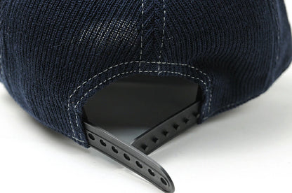 無地 ヘンプニットコットンキャップ BIGWATCH ネイビー 紺 CP-38 秋 冬