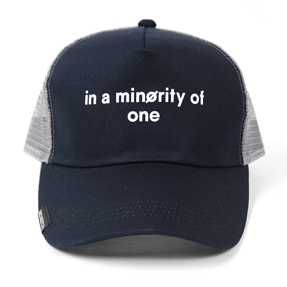 コットン メッシュキャップ ネイビー/グレー CP-40 春 夏 秋 UVケア