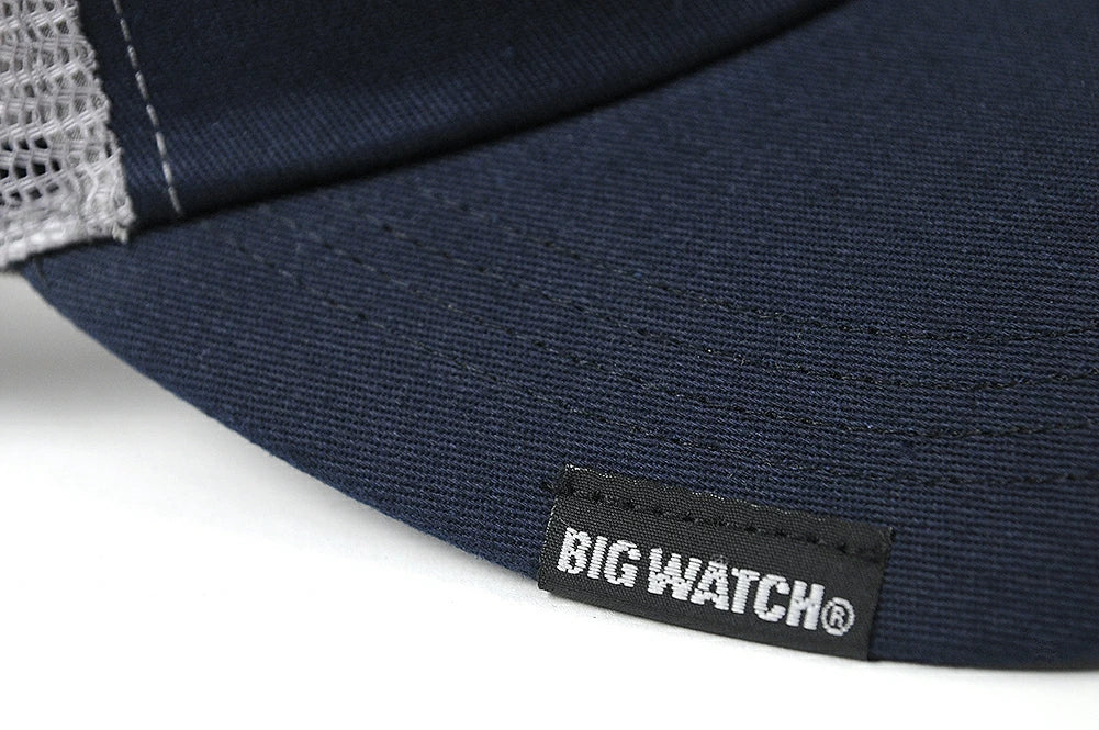 コットン メッシュキャップ ネイビー/グレー CP-40 春 夏 秋 UVケア