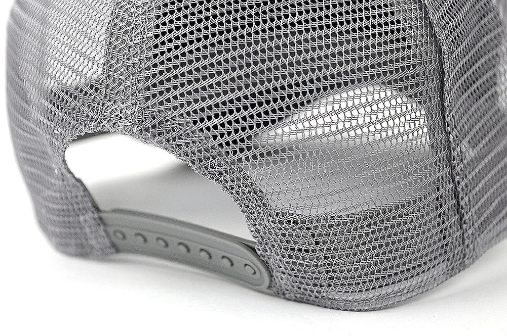 コットン メッシュキャップ ネイビー/グレー CP-40 春 夏 秋 UVケア