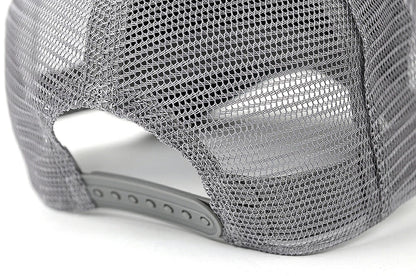 コットン メッシュキャップ ネイビー/グレー CP-40 春 夏 秋 UVケア