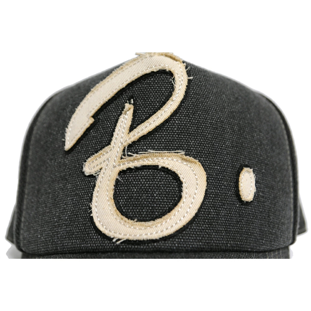 コットンキャップワッペン BIGWATCHビッグワッチ正規品 グレー グレーＢ キャップ 帽子 CPB-01 春 夏 秋 UVケア/ビッグワッチ