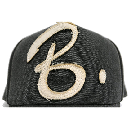 コットンキャップワッペン BIGWATCHビッグワッチ正規品 グレー グレーＢ キャップ 帽子 CPB-01 春 夏 秋 UVケア/ビッグワッチ