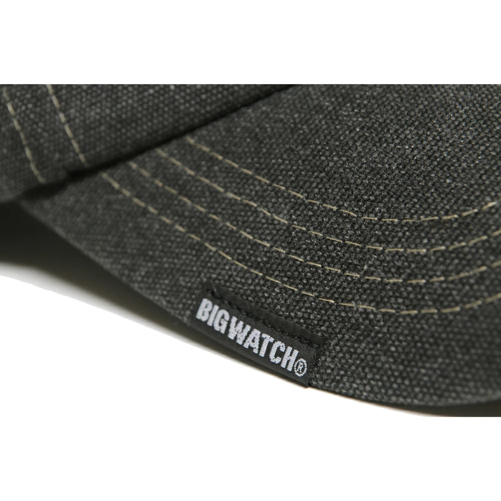 コットンキャップワッペン BIGWATCHビッグワッチ正規品 グレー グレーＢ キャップ 帽子 CPB-01 春 夏 秋 UVケア/ビッグワッチ