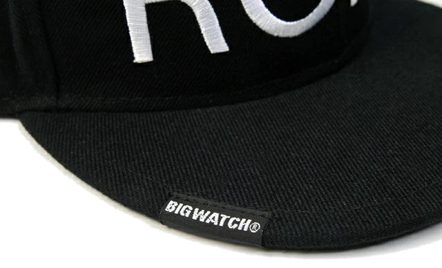ブラック ROF キャップ ビッグサイズ ベースボールキャップ コットンキャップ CPBBC-02 春 夏 秋 UVケア/ビッグワッチ