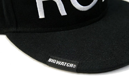 ブラック ROF キャップ ビッグサイズ ベースボールキャップ コットンキャップ CPBBC-02 春 夏 秋 UVケア/ビッグワッチ