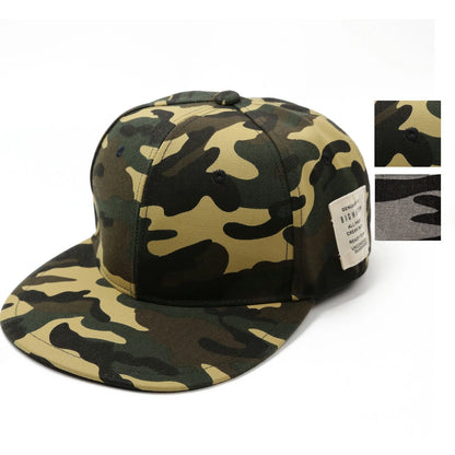 ビッグサイズ ベースボールキャップ カモフラージュ 迷彩柄 ブラウン ホワイト ブラック 春 夏 秋