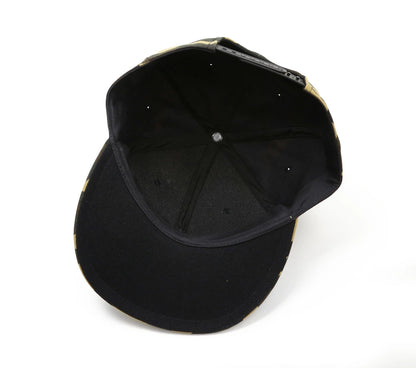 ビッグサイズ ベースボールキャップ カモフラージュ 迷彩柄 ブラウン ホワイト ブラック 春 夏 秋