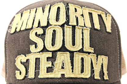 ブラウン ベージュ ワッペンキャップ メッシュキャップ ビッグサイズ ビッグワッチ 帽子 CPC-02 春 夏 秋 UVケア