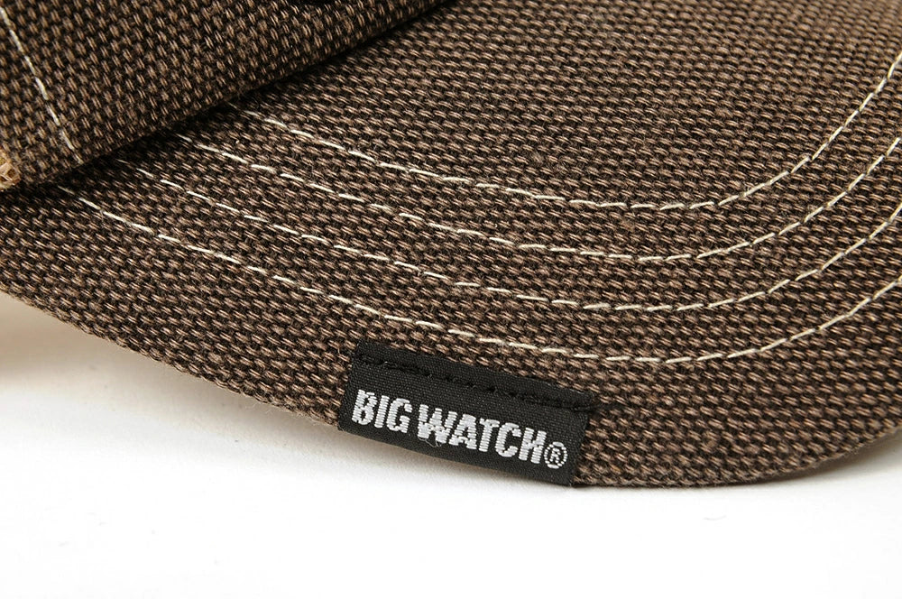 ブラウン ベージュ ワッペンキャップ メッシュキャップ ビッグサイズ ビッグワッチ 帽子 CPC-02 春 夏 秋 UVケア