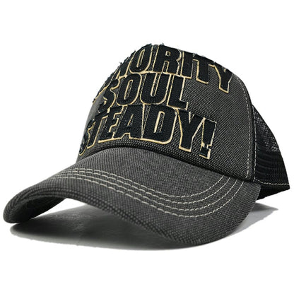 グレー ブラック 黒 ワッペンキャップ ビッグサイズ ビッグワッチ CPC-03 春 夏 秋 UVケア