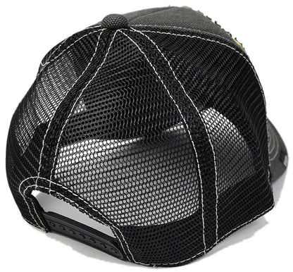 グレー ブラック 黒 ワッペンキャップ ビッグサイズ ビッグワッチ CPC-03 春 夏 秋 UVケア