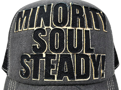 グレー ブラック 黒 ワッペンキャップ ビッグサイズ ビッグワッチ CPC-03 春 夏 秋 UVケア