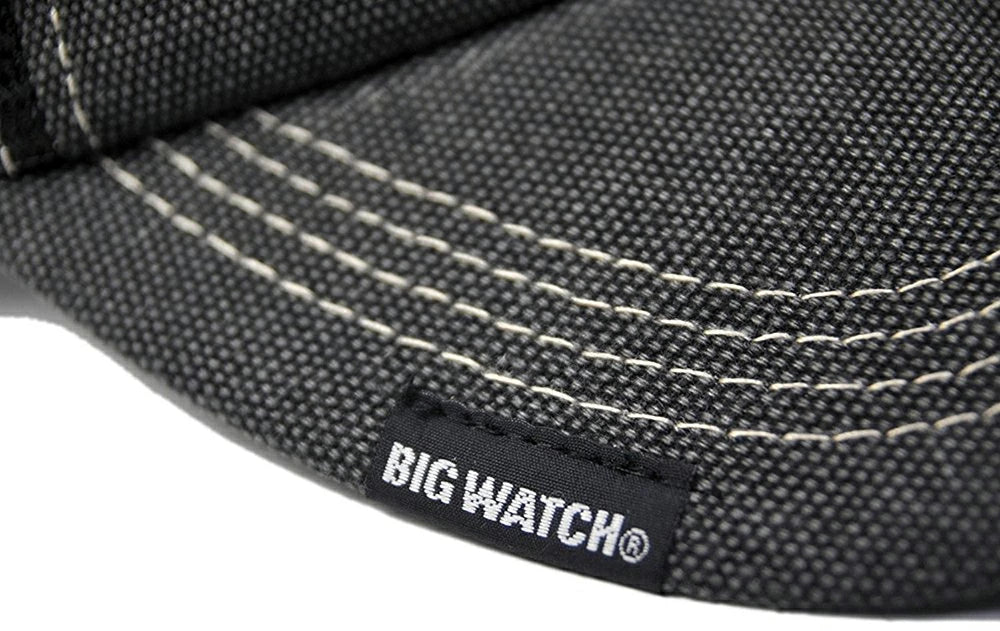 グレー ブラック 黒 ワッペンキャップ ビッグサイズ ビッグワッチ CPC-03 春 夏 秋 UVケア