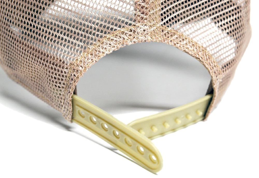 ガレージヘンプキャップ BIGWATCH正規品 ブラック ベージュ メッシュ ワッペン CPH-01 ブラック/ベージュ/ホワイト/ネイビー/グレー