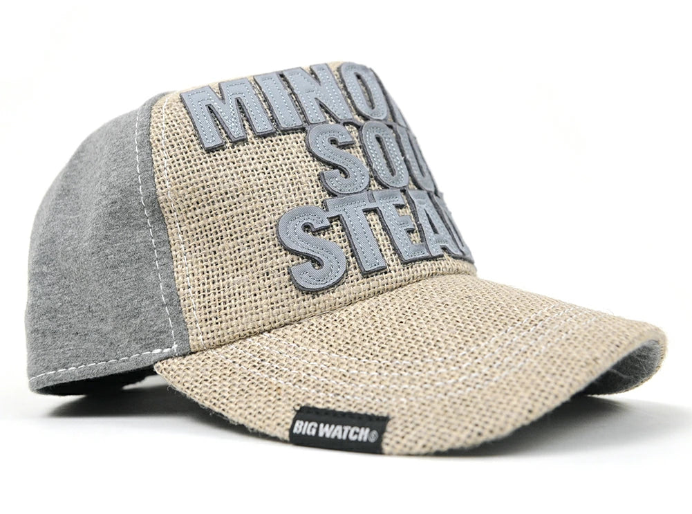 ガレージ ヘンプ コットンキャップ BIGWATCH正規品 グレー MIXグレー ビッグサイズ ビッグワッチ サイズ CPHCT-02 春 秋 冬 春 夏 秋 UVケア