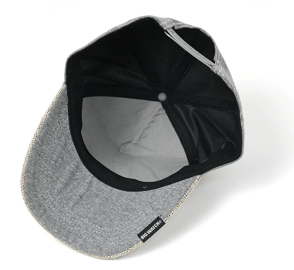 ガレージ ヘンプ コットンキャップ BIGWATCH正規品 グレー MIXグレー ビッグサイズ ビッグワッチ サイズ CPHCT-02 春 秋 冬 春 夏 秋 UVケア