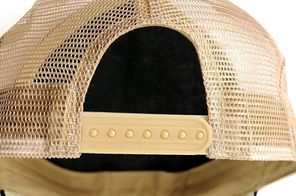 無地ヘンプキャップ BIGWATCH ブラック ベージュ 黒 メッシュキャップ ビッグワッチ CPM-01 春 夏 秋 UVケア