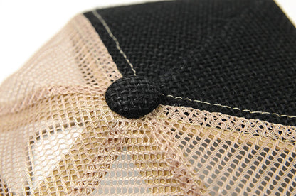 無地ヘンプ ラウンド キャップBIGWATCH ブラック ベージュ キャップ ビッグサイズ スポーツキャップ ダメージ加工無し CPM-01R 春 夏 秋 UVケア/ビッグワッチ