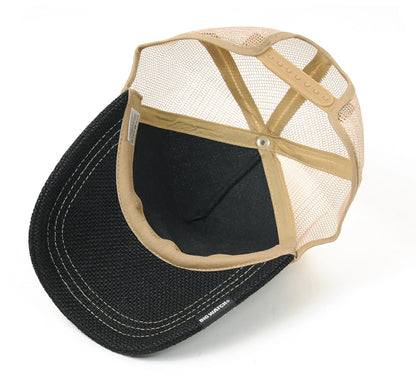 無地ヘンプ ラウンド キャップBIGWATCH ブラック ベージュ キャップ ビッグサイズ スポーツキャップ ダメージ加工無し CPM-01R 春 夏 秋 UVケア/ビッグワッチ