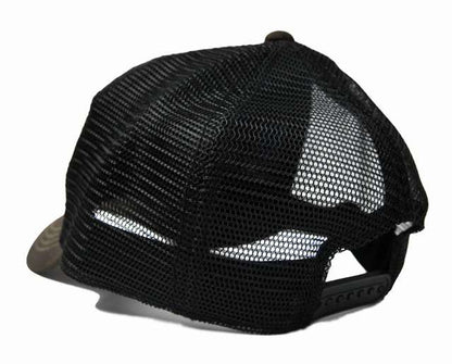 無地ヘンプコンビキャップ BIGWATCH ブラック ブラウン メッシュ キャップ CPMA-02 春 夏 秋