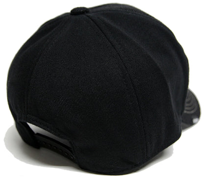 無地 ビッグワッチ ヘンプ コットン キャップ CPMCT-01 春夏 シンプル ブラック