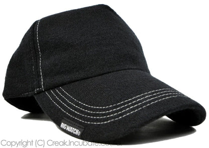 フランネル キャップ BIGWATCH 黒 CPMCT-10 春 夏 秋 UVケア