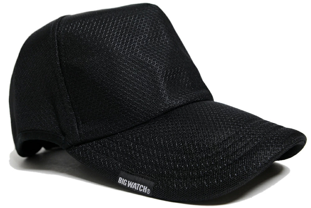 ゴルフ メンズ ラウンド メッシュキャップ BIGWATCH 黒 CPMG-10R 春 夏 秋 UVケア