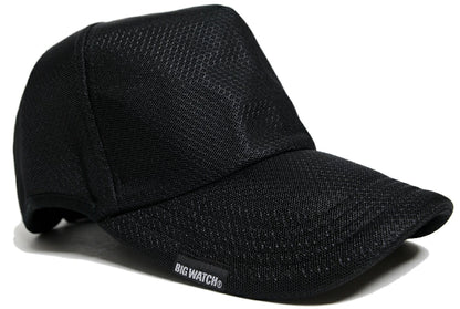 ゴルフ メンズ ラウンド メッシュキャップ BIGWATCH 黒 CPMG-10R 春 夏 秋 UVケア