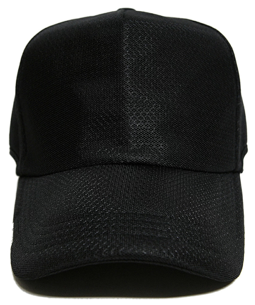 ゴルフ メンズ ラウンド メッシュキャップ BIGWATCH 黒 CPMG-10R 春 夏 秋 UVケア