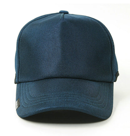 ラウンド メッシュ スポーツ ラインニング キャップ 青 ネイビー 春 夏 秋 UVケア/ビッグワッチ