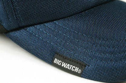 ラウンド メッシュ スポーツ ラインニング キャップ 青 ネイビー 春 夏 秋 UVケア/ビッグワッチ