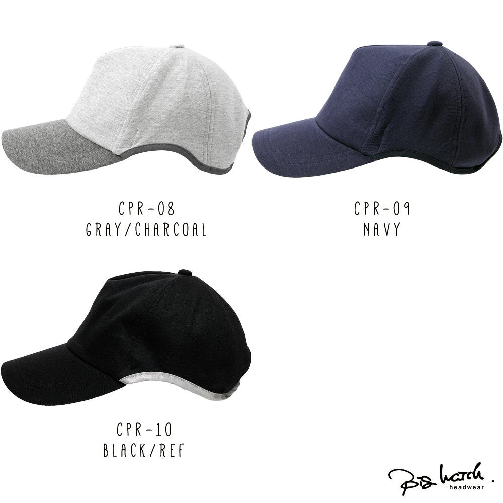 無地 ラウンド スウェットキャップ BIGWATCH 黒ブラックグレー ネイビー スポーツ CPR-03 春夏 秋冬