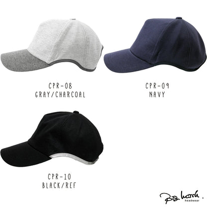 無地 ラウンド スウェットキャップ BIGWATCH 黒ブラックグレー ネイビー スポーツ CPR-03 春夏 秋冬