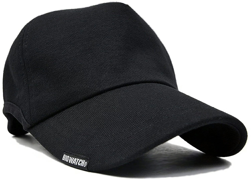 無地 ラウンド スウェットキャップ BIGWATCH 黒ブラックグレー ネイビー スポーツ CPR-03 春夏 秋冬